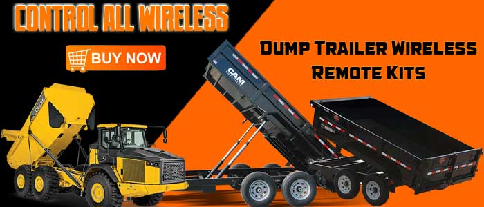 dump trailer wireless, wireless dump trailer, wireless remote trailer, trailer wireless remote control, wireless remote control trailer