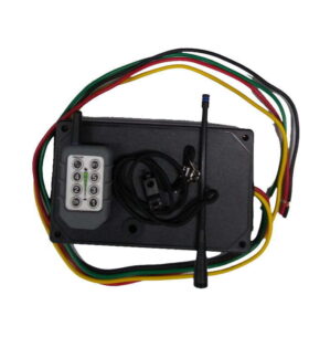 Single DC Electric Salt Spreader Wireless Controls