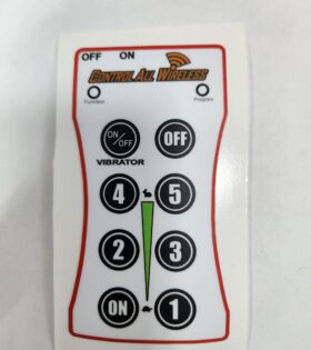 Decal only for 6000DC medium transmitter