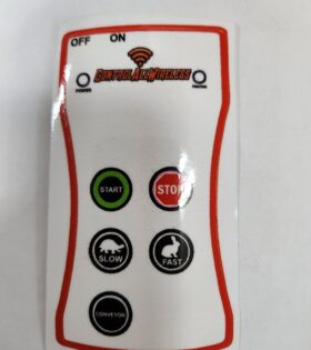Decal only for gas spreader standard medium transmitter